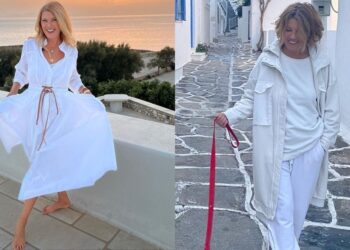 Είναι 58, δείχνει 40: Η Σοφία Αλιμπέρτη μεγαλώνει όμορφα και περνά ξέγνοιαστες μέρες στη Νάξο