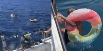Alldaynews.gr Κοιμήθηκε πάνω σε κουλούρα θαλάσσης και χάθηκε στα ανοιχτά: Τον βρήκαν μετά από 19 ώρες (video)