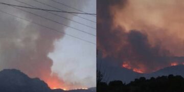 Alldaynews.gr ΕΚΤΑΚΤΟ – Τεpάστια πυρκαγιά στη χώρα – Εκατοντάδες πυροσβέστες δίνουν μεγάλη μάχη