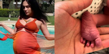 Alldaynews.gr Γέννησε η Έλενα Τσαγκρινού: Η πρώτη φωτογραφία μέσα από το μαιευτήριο