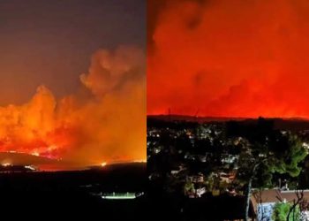 Νύχτα αγωνίας στη Βορειοανατολική Αττική: Εκτός ελέγχου η φωτιά, εκκενώνονται νέες περιοχές