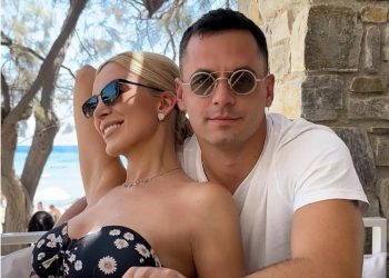 Τα τρυφερά λόγια της Κατερίνας Καινούργιου για την γιορτή του Παναγιώτη Κουτσουμπή: «Χρόνια πολλά αγάπη μου»