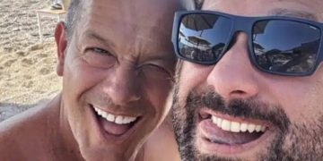 Alldaynews.gr Φωκάς Ευαγγελινός & Μιχάλης Μαρίνος μαζί στη Λευκάδα – Οι φωτογραφίες από τις διακοπές τους
