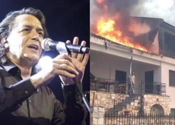 «Ήρθαμε όλη η οικογένεια δεν έχουν που να μείνουν»: Καιγόταν το σπίτι πασίγνωστου Έλληνα τραγουδιστή την ώρα που έδινε συναυλία