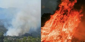 Νέα μεγάλη και επικίνδυνη φωτιά τώρα – Ισχυρές δυνάμεις της Πυροσβεστικής