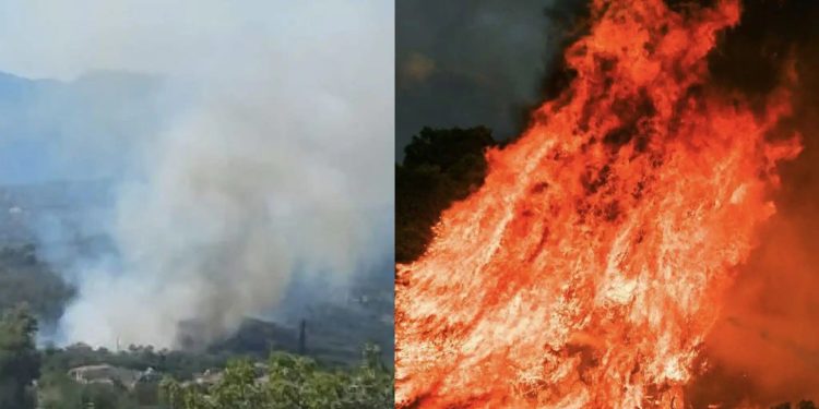 Νέα μεγάλη και επικίνδυνη φωτιά τώρα – Ισχυρές δυνάμεις της Πυροσβεστικής