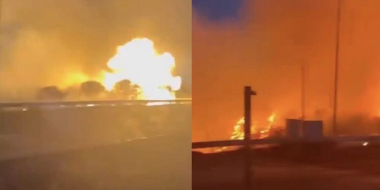 Alldaynews.gr Μεγάλη φωτιά τώρα μέσα στη νύχτα – Συναγερμός στην Πυροσβεστική