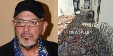 Alldaynews.gr Θαύμα στο σπίτι του Ζουγανέλη στον Βαρνάβα: Έγιναν όλα στάχτη και το εκκλησάκι στην μέση της αυλής, έμεινε ανέγγιχτο