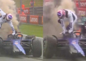 Τρομακτικό ατύχημα στην Φόρμουλα 1 – Η στιγμή που μονοθέσιo γίνεται σμπαράλια