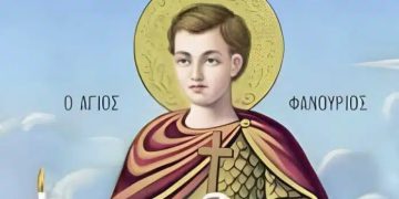 Γιατί ο Άγιος Φανούριος απεικονίζεται κρατώντας ένα κερί