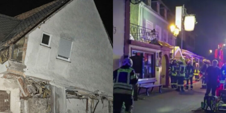 Alldaynews.gr 1 νεκρός και 8 παγιδευμένοι μετά από κατάρρευση ξενοδοχείου στη Γερμανία