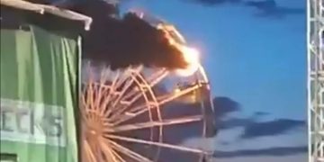 Alldaynews.gr Τρόμος στη Γερμανία μετά από φωτιά σε ρόδα λούνα παρκ – Σοκαριστικές εικόνες – Πάνω από 30 τραυματίες