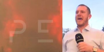 Φωτιά στον Βαρνάβα – Σοκαριστικές σκηνές για το συνεργείο του OPEN: «Μπαίνει μέσα! Πω πω πω, πάμε πιο πίσω»