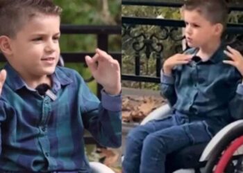 Συγκινεί ο 9χρονος Παναγιώτης: «Δεν μπορώ να περπατήσω αλλά έχω καταφέρει πράματα και θάματα!»