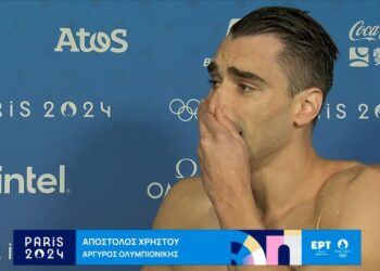 Ιστορικός Χρήστου! «Άγγιξε» το χρυσό και κατέκτησε το ασημένιο μετάλλιο στα 200μ ύπτιο της κολύμβησης
