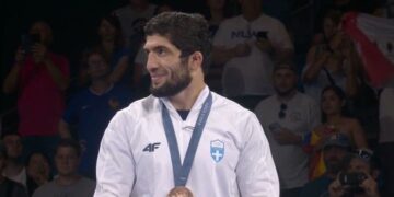 Alldaynews.gr Νταουρέν Κουρουγκλίεφ: Η απονομή του χάλκινου μεταλλίου στους Ολυμπιακούς Αγώνες 2024