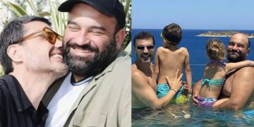 Παντελής Τουτουντζής: Έτοιμος για τον γάμο με τον σύντροφό του και κουμπάρα την Ελένη Φουρέιρα – Οι εικόνες από το γλέντι που στήθηκε