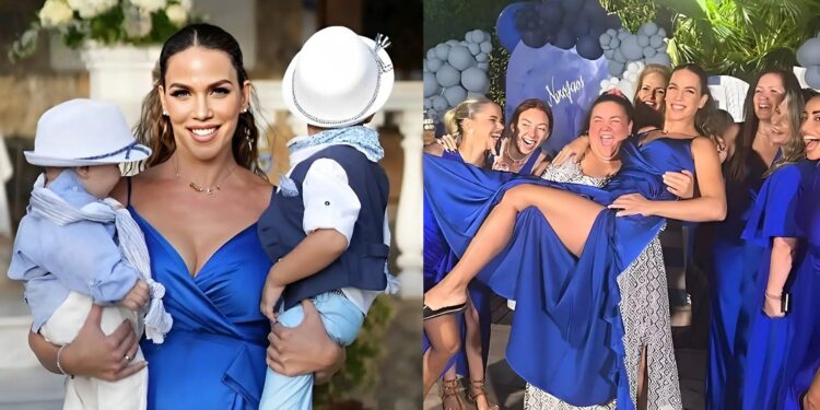 Alldaynews.gr Κατερίνα Στικούδη: Στα μπλε η βάφτιση του γιου της – Οι φωτογραφίες που ανέβασε