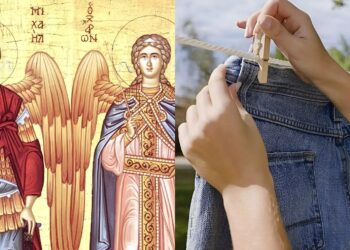 Κίναρος: Τη μοναδική κάτοικο του νησιού συνάντησε ο Νίκος Δένδιας