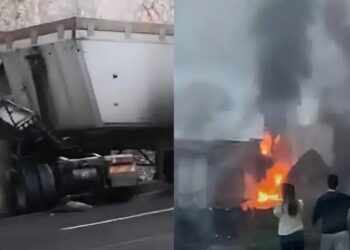 ΕΚΤΑΚΤΟ – Τραγωδία: Νεκρός ο οδηγός της νταλίκας που εξετράπη