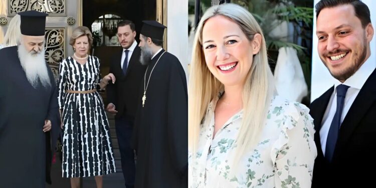 Alldaynews.gr Σύσσωμη η τέως βασιλική οικογένεια στην Μητρόπολη Αθηνών πριν το γάμο της Θεοδώρας – Το γεύμα στο Βυζαντινό μουσείο