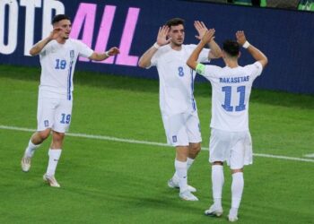 Θρίαμβος για την Εθνική Ελλάδας στο ποδόσφαιρο