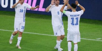 Θρίαμβος για την Εθνική Ελλάδας στο ποδόσφαιρο