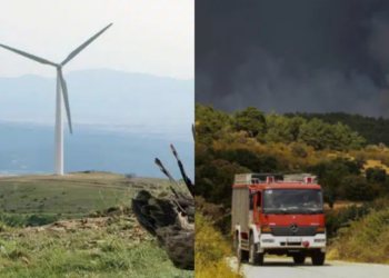 Alldaynews.gr Το ΠΡΙΝ και το ΜΕΤΑ: Ένα χρόνο μετά τη φωτιά, βάζουν ανεμογεννήτριες σε βιότοπους