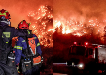 Πάνω από 32 χλμ το πύρινο μέτωπο από τη φωτιά στο Ξυλόκαστρο: Δυο πυροσβέστες τραυματίες – Καμμένα σπίτια και καλλιέργειες