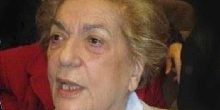 Πέθανε η Λίλα Χριστοφορίδου, ιστορικό στέλεχος του ΠΑΣΟΚ και σύζυγος του Λευτέρη Βερυβάκη