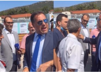 Έντονος διάλογος Γεωργιάδη με γιατρό στο Παπανικολάου: «Σταματήστε να βρίζετε το σύστημα, το ΚΚΕ θα μας δώσει λεφτά;»