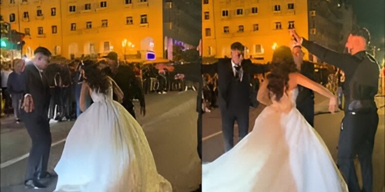 Alldaynews.gr Θεσσαλονίκη: Κράξιμο στα social σε ζευγάρι που έκλεισε κεντρικό δρόμο για να κάνει TikTok βίντεο γάμου