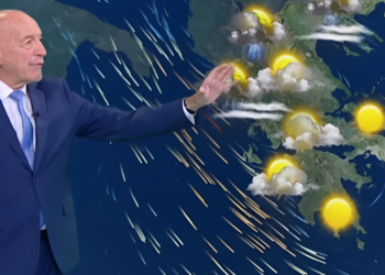 Έκτακτο δελτίο επιδείνωσης καιρού από ΕΜΥ – Καταιγίδες και πολύ ισχυροί άνεμοι