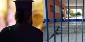 Σοκ: Ιερέας αuνανιζόταν έξω από δημοτικό σχολείο – Είπε ότι έκανε… προσευχή