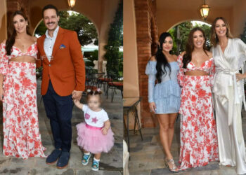 Ο Δημήτρης Μακαλιάς και η Αντιγόνη Ψυχράμη βάφτισαν την κόρη τους: Το πανέμορφο όνομα της μικρής – Η κούκλα νονά & οι καλεσμένοι – Φωτογραφίες