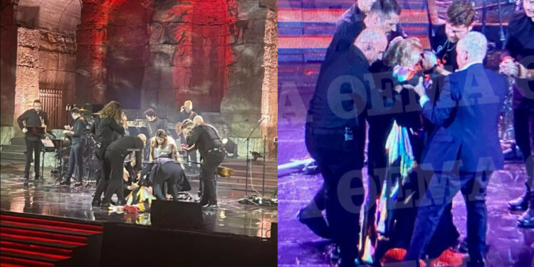 ΕΚΤΑΚΤΟ – Μαρινέλλα: Κατέρρευσε στη σκηνή – «Πάγωσε» το Ηρώδειο