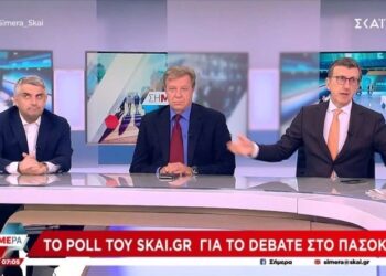 Χαμός με Πορτοσάλτε και Κωνσταντινόπουλο για το poll του ΣΚΑΪ: «Έρχεται στο “μαγαζί” μας και μας προσβάλει;» (video)
