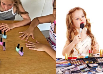 Νεσεσέρ καλλυντικών αντί για κασετίνες στις τσάντες 10χρονων κοριτσιών: Βάφονται και φτιάχνουν νύχια για να πάνε σχολείο