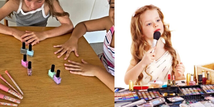 Alldaynews.gr Νεσεσέρ καλλυντικών αντί για κασετίνες στις τσάντες 10χρονων κοριτσιών: Βάφονται και φτιάχνουν νύχια για να πάνε σχολείο