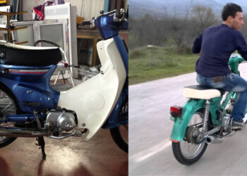 Το θρυλικό παπάκι των 80s που σημάδεψε μια δεκαετία. Τα πειραγμένα 72αρια, οι κομμένες ποδιές και οι λασπωτήρες