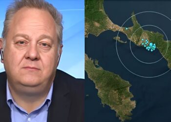 Εφιαλτική πρόβλεψη Παπαζάχου για τον σεισμό στο Άγιο Όρος: «Δεν αποκλείεται να “σπάσει” το ρήγμα με δόνηση 6 Ρίχτερ»