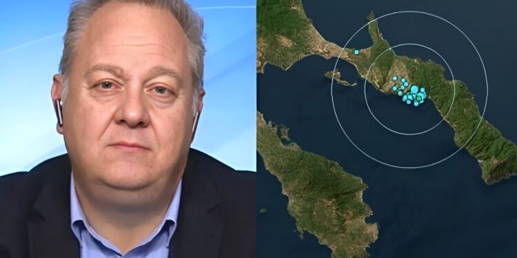 Alldaynews.gr Εφιαλτική πρόβλεψη Παπαζάχου για τον σεισμό στο Άγιο Όρος: «Δεν αποκλείεται να “σπάσει” το ρήγμα με δόνηση 6 Ρίχτερ»