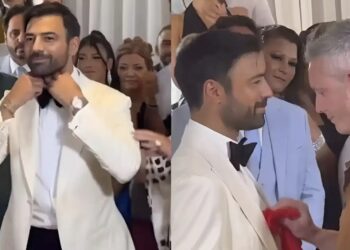 Αντρέας Γεωργίου: Ντύθηκε γαμπρός! Η προετοιμασία, τα κυπριακά έθιμα και οι χοροί στο σπίτι πριν από την εκκλησία