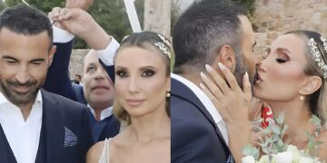 Alldaynews.gr Παντρεύτηκαν Κωνσταντίνος Παντζής και Κατερίνα Νάκα σε ένα γάμο «υπερπαραγωγή»