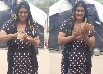 Ο κακός χαμός με βίντεο τσιγγάνας που μετράει χιλιάδες εúpω χαρούμενη