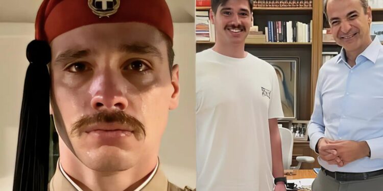 Alldaynews.gr Στο Μέγαρο Μαξίμου ο Εύζωνας που έκλαψε στην τελευταία σκοπιά – Μητσοτάκης: «Τα δάκρυά του μας γέμισαν περηφάνια»