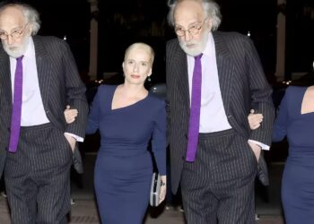 Νέα εμφάνιση του 90χρονου Αλέξανδρου Λυκουρέζου με την ξανθιά καλλονή