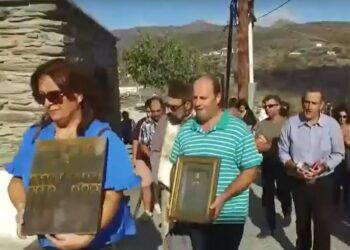 Ξεκίνησαν τις λιτανείες για βροχή στις Κυκλάδες: Δεήσεις σε Μύκονο, Άνδρο και Σύρο