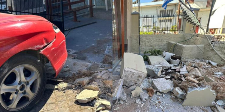 Alldaynews.gr Πήγε να ανάψει κερί στον Άγιο Δημήτριο και έριξε τη μάντρα του ναού