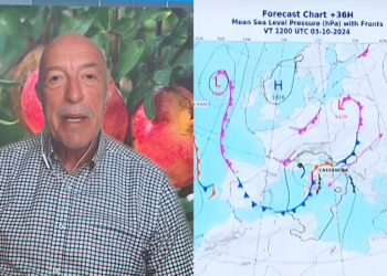 «Κλέφτης» καιρός από τον Τάσο Αρνιακό: «Το βαρομετρικό χαμηλό δε θα φύγει τουλάχιστον μέχρι…»